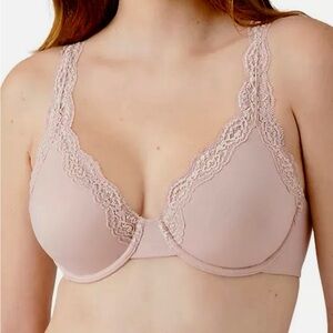 NWT Wacoal Softly Styled Underwire Full Coverage Bra 40DDD